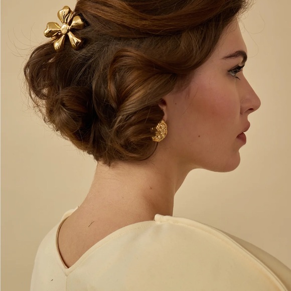 Lelet NY GLOSSY DAISY MINI CLAW CLIP - Picture 2 of 7